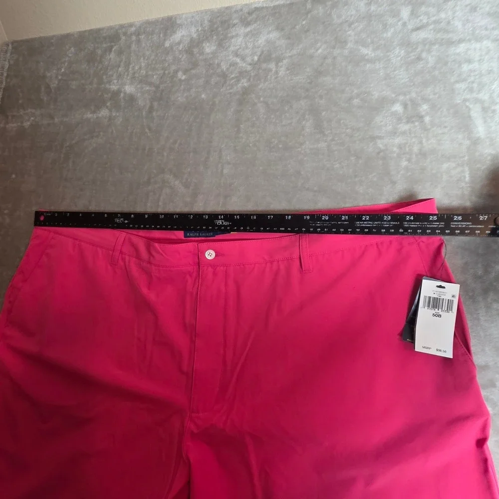 Polo Ralph Lauren Golf short Men 50 Pink Performance Stretch All Day Beach Short